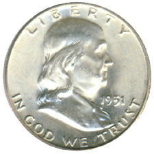 1951 Franklin Half Dollar